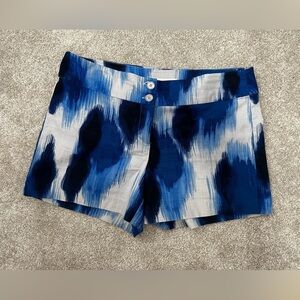 Michael Kors, Summer Blues Tie Dye Shorts, size 10, Bohemian Luxury!  💙